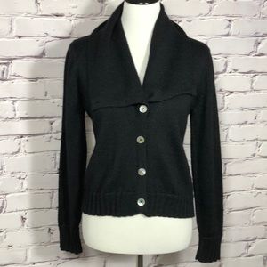 Designer Threads 100% Alpaca sweater cardigan Peru